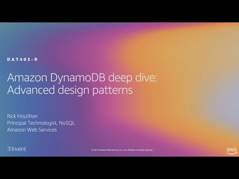 AWS DynamoDB Deep Dive session