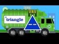 Learn Shapes Garbage Truck Learning Garbage Trucks For Kids