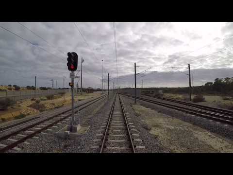 Drivers view Transperth B series - Nowergup yard departure and arrival - real time