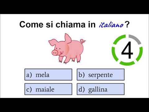 ITALIAN QUIZ  level A1 | Can You Pass this ITALIAN QUIZ?