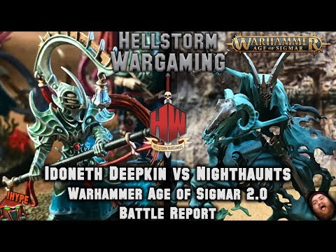 Idoneth Deepkin vs Nighthaunts Warhammer Age of Sigmar Battle Report
