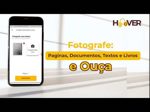 Hover: Fotografe textos e Ouça