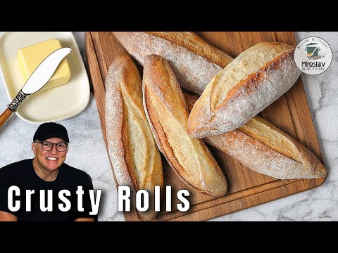 Homemade Crusty Rolls for Pennies!🥖