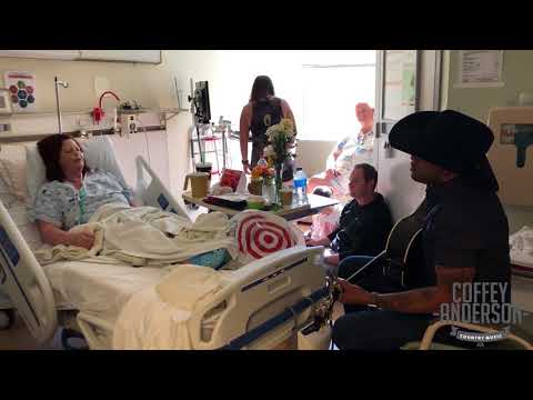 Country Star Sings for Patient in Hospital  - TEAR JERKER*