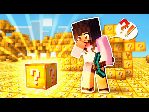 Aphmau - Minecraft but, The WORLD Is Made Of LUCKY BLOCKS!