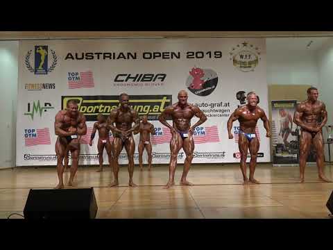 1st Callout - Men Class 2 - NABBA - Austria Open 2019