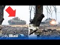 The battle for Stepove: Two Ukraine Bradleys surround and destroy Russian T-90M combat tank