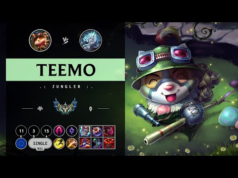Teemo Jungle vs Viego - EUW Challenger Patch 14.11