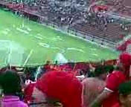MAFIA ROJA FESTEJA GOL DEL UNION ANTE GUAROS