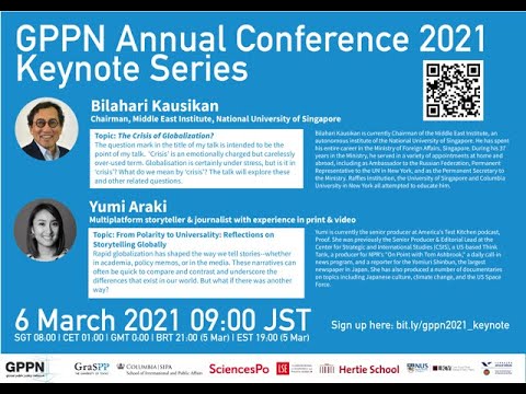 GPPN Virtual Conference 2021 Keynote Series