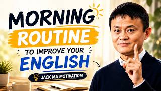 Morning Routine to Improve Your English | Jack Ma Motivation