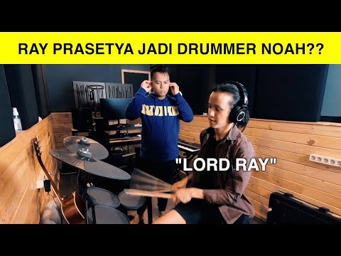 RAY PRASETYA JADI DRUMMER NOAH PAKE DRUM ELEKTRIK