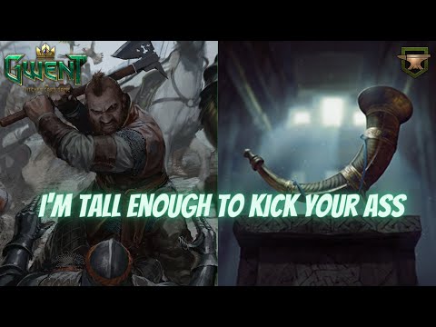 GWENT | Can Dwarf Fight? Yes Somehow We Can Bamboozle Enemy Too ! Mahakam Forge 11.5
