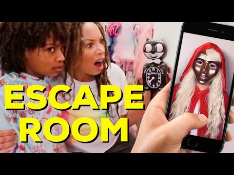 TikTok Master ESCAPE ROOM! We Are Locked In Until We Solve All The Clues! Please WATCH NOW | Part 4
