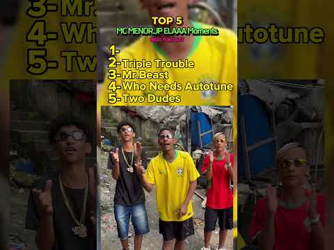 Ranking Top Mc Menor.JP Elaaa Moments #shorts #mcmenor