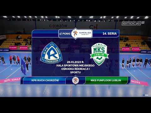 14. Seria KPR Ruch Chorzów - MKS FunFloor Lublin SKRÓT