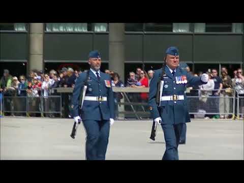 Royal Canadian Air Force Trooping the Colours Part 1 of 2