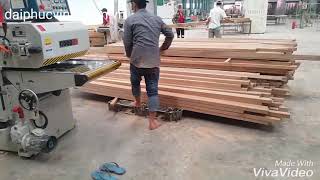 Máy Bào 2 Mặt Cao Tốc Hs-635ardb | Máy Bào 2 Mặt 6 Tấc | Đại Phúc Vinh CNC