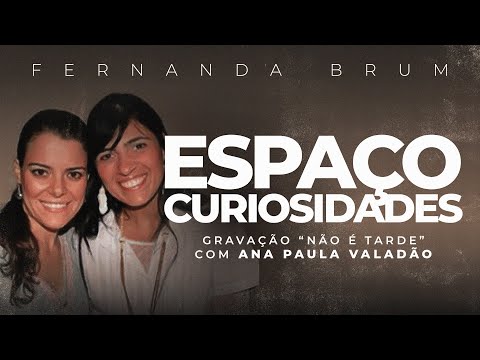 Fernanda Brum, Ana Paula Valadão - Gravação da canção "Não é Tarde" | Espaço Curiosidades