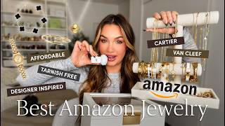 AMAZON JEWELRY TOUR ✨ | Affordable Designer-Inspired Finds | TARNISH FREE