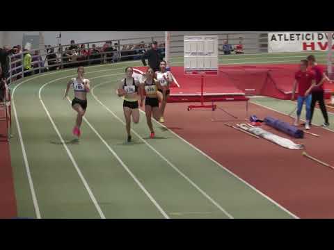 400m [Ž], V. skupina, brončana Laura Matko - Dvoransko PH za mlađe juniore i juniorke 2024