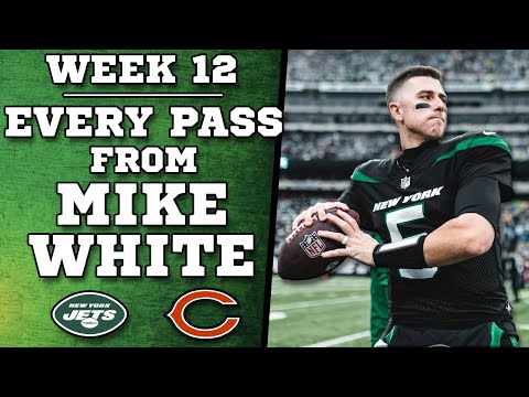 Mike White Highlights - Week 12 - Every Pass vs Bears