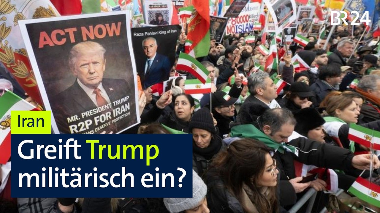 Iran: Greift Trump militärisch ein? | BR24live