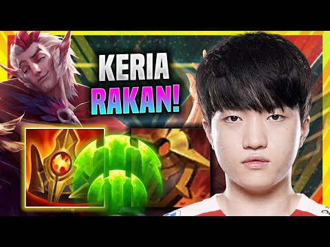 LEARN HOW TO PLAY RAKAN SUPPORT LIKE A PRO! - T1 Keria Plays Rakan SUPPORT vs Nautilus!