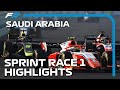 F2 Sprint Race 1 Highlights | 2021 Saudi Arabian Grand Prix