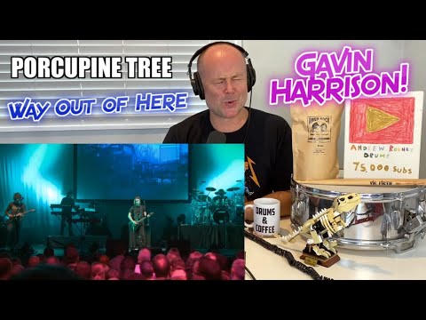 Drum Teacher Reacts: GAVIN HARRISON | Porcupine Tree - Way Out of Here (from Anesthetize DVD)