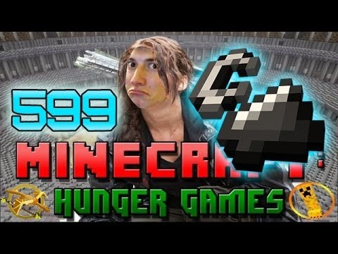 Minecraft: Hunger Games w/Mitch! Game 599 - FIRE AND BOWS!