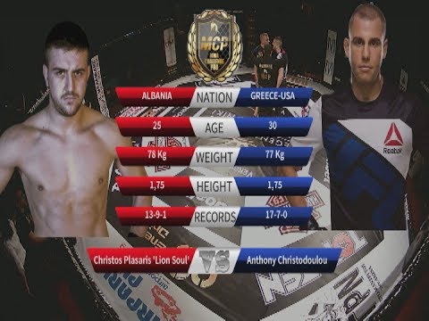 PLASARIS vs CHRISTODOULOU | MCP8 MMA GREECE