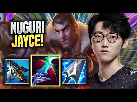 NUGURI CHILLING WITH JAYCE! - DK Nuguri Plays Jayce TOP vs Darius! | Season 2022