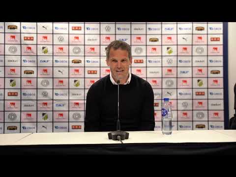 Presskonferensen efter BK Häcken - Linköping