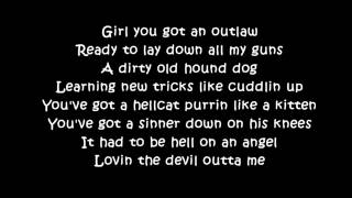 Brantley Gilbert - Hell On An Angel (With Lyrics)