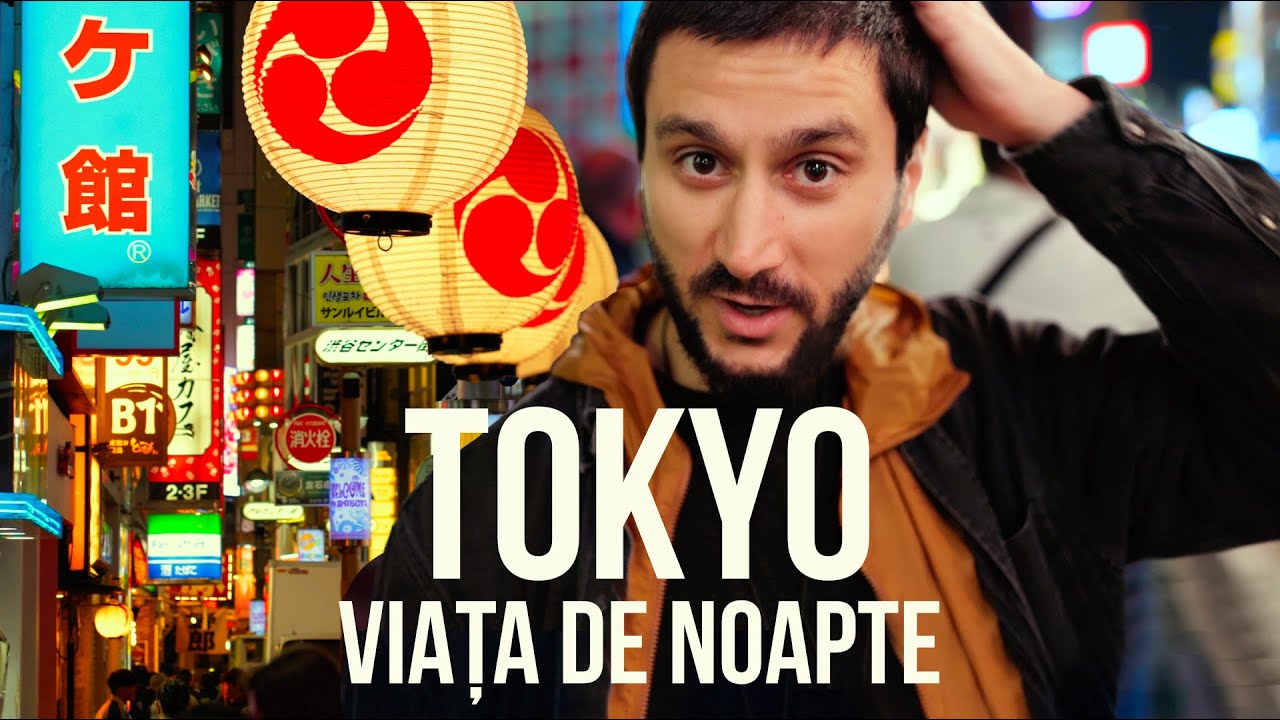 Cel mai TURISTIC loc din TOKYO 🇯🇵 Viata de noapte si contraste pe strazile aglomerate din Japonia