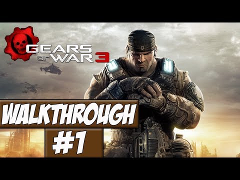 Gears Of War 3 - Walkthrough Ep.1 w/Angel - Two Years later!