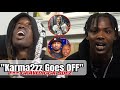 Karma2zz Flips Out On 607Unc F K Gravedigga Quez Bricc Baby A SNITCH
