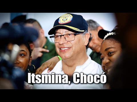🎥Presidente Gustavo Petro , Gobierno con el pueblo, Litoral Pacifico. Itsmina, Chocó