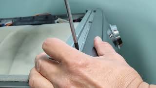 Electrolux LuxCare Dry lint filter change