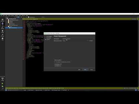 Qt Tutorial: Splitting UI Files using "Promote To".