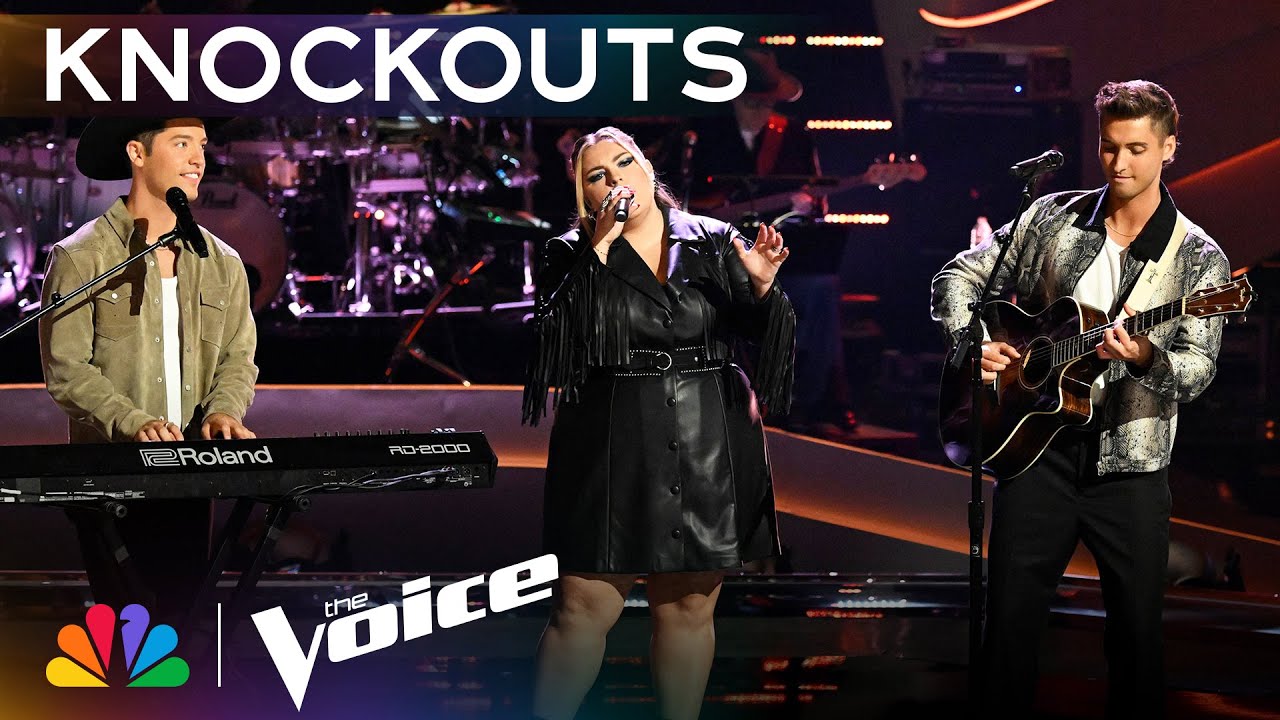 DEK of Hearts' Captivating Harmonies on Lady A Song Earn MIC DROP | The Voice Knockouts | NBC - YouTube