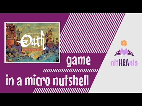Game in a micro.Nutshell - Oath: Chronicles of Empires & Exile (how to play)