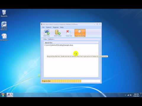 MS Word Word Count & Frequency Statistics Software