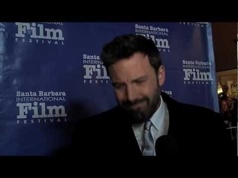 Ben Affleck at Santa Barbara Film Festival  1.25.13