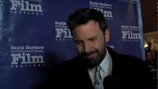 Ben Affleck at Santa Barbara Film Festival  1.25.13