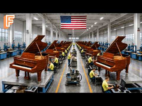 How Grand Pianos Are Manufactured - Inside The World's Most Complex Musical Machine