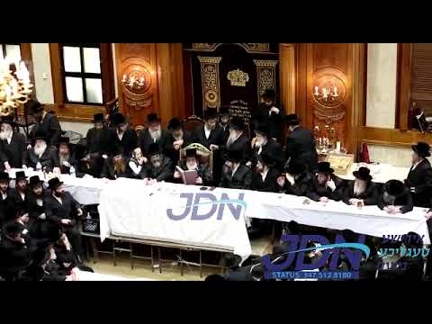 Viznitz Rebbe In Boro Park 20 Adar I 5782