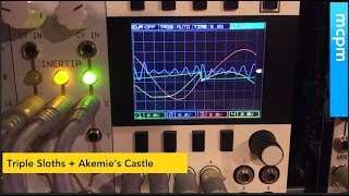Video thumbnail for A few minutes with Nonlinearcircuits Triple Sloth & Akemie's Castle (An Ode to Vera) by Sound + Voltage