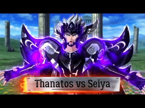 (Dublado) Cavaleiros do Zodíaco: Alma dos Soldados - Thanatos vs Seiya (Kamui) (3 Round)